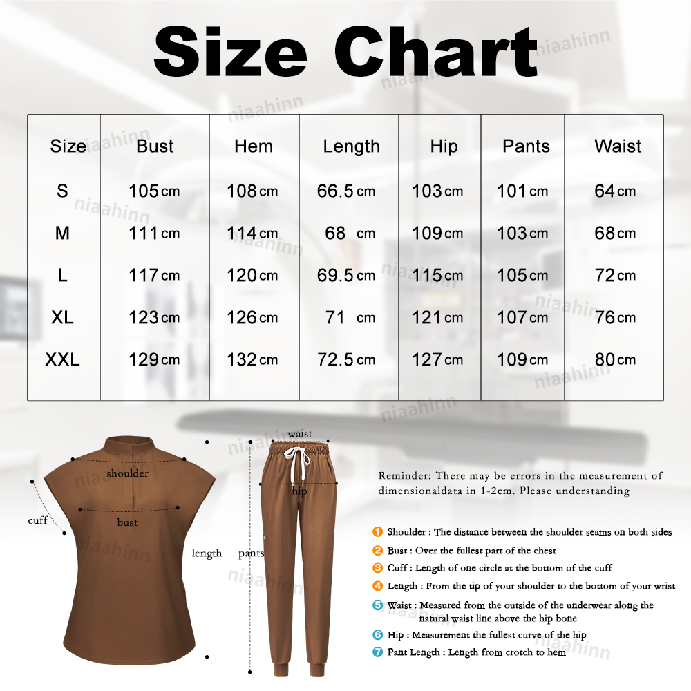 Niaahinn Scrubs Hot Sales Jogg - Medical Lab For Sale 评论和价格