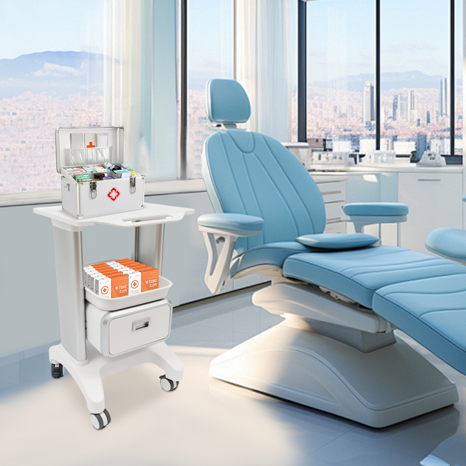 Lab Carts Medical Trolley Cart - Medical Lab Ultrasound 评论和价格