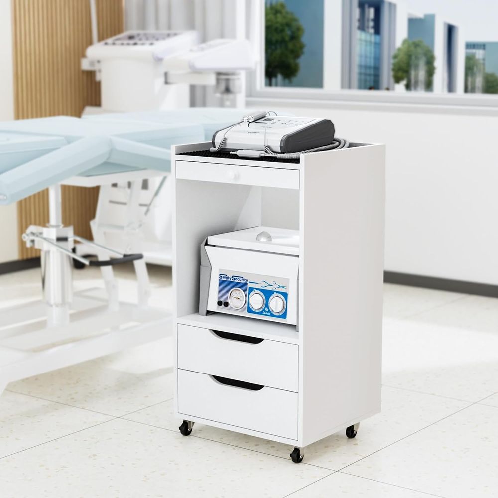 Rolling Medical Cart with Anti - Medical Lab Ultrasound 评论和价格