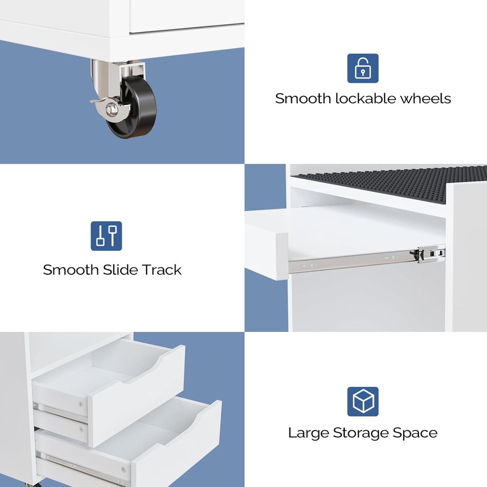 Rolling Medical Cart with Anti - Medical Lab Ultrasound 评论和价格