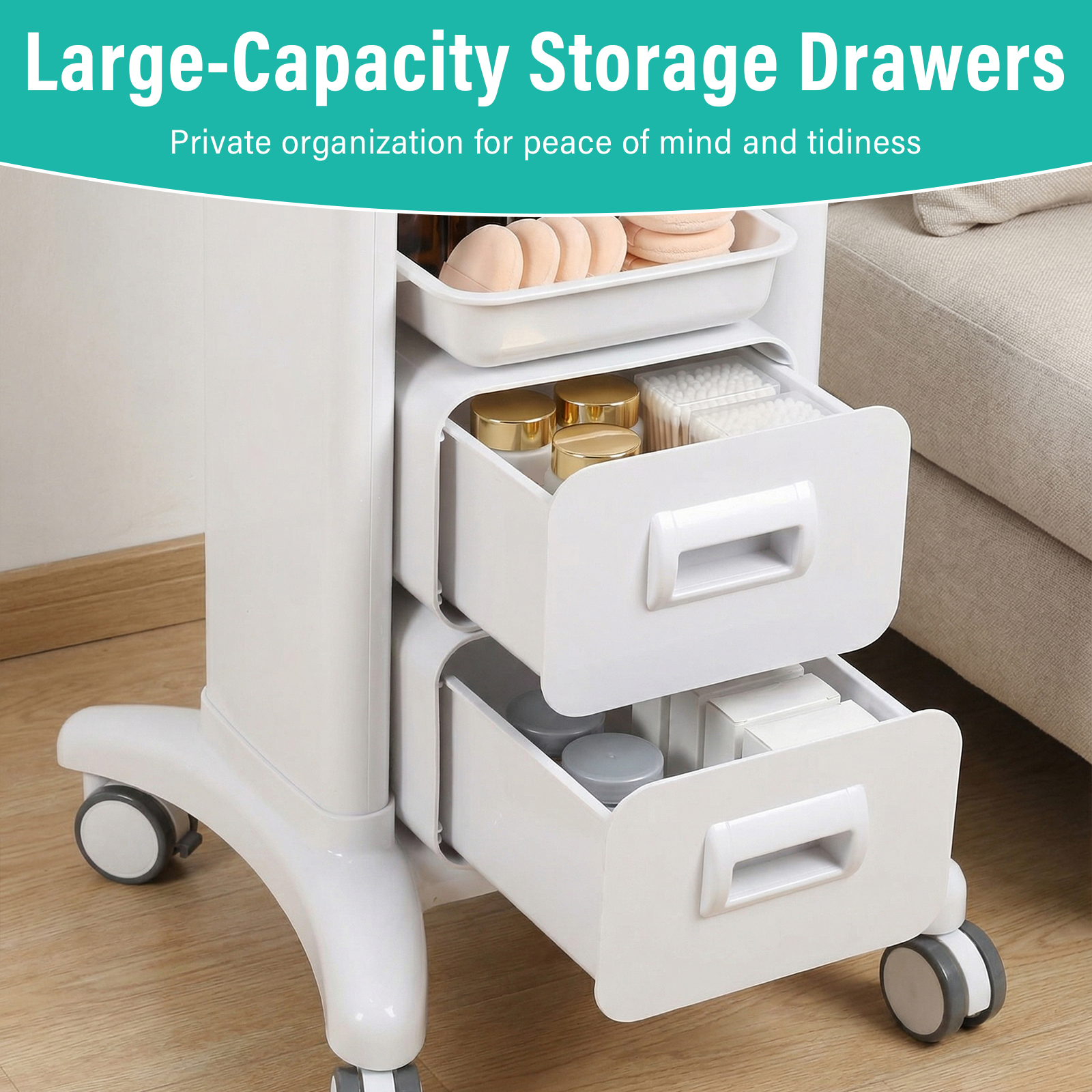 Rolling Utility Cart with Whee - Medical Lab Ultrasound 评论和价格